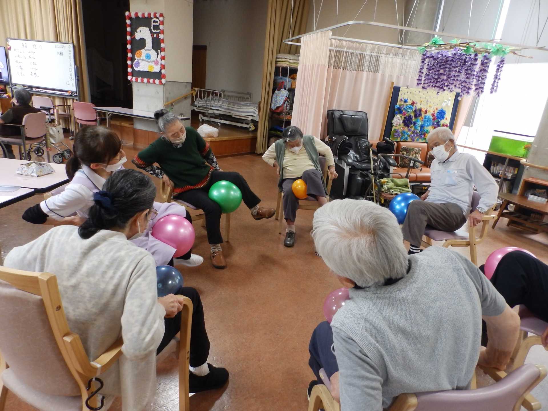 個別機能訓練の様子